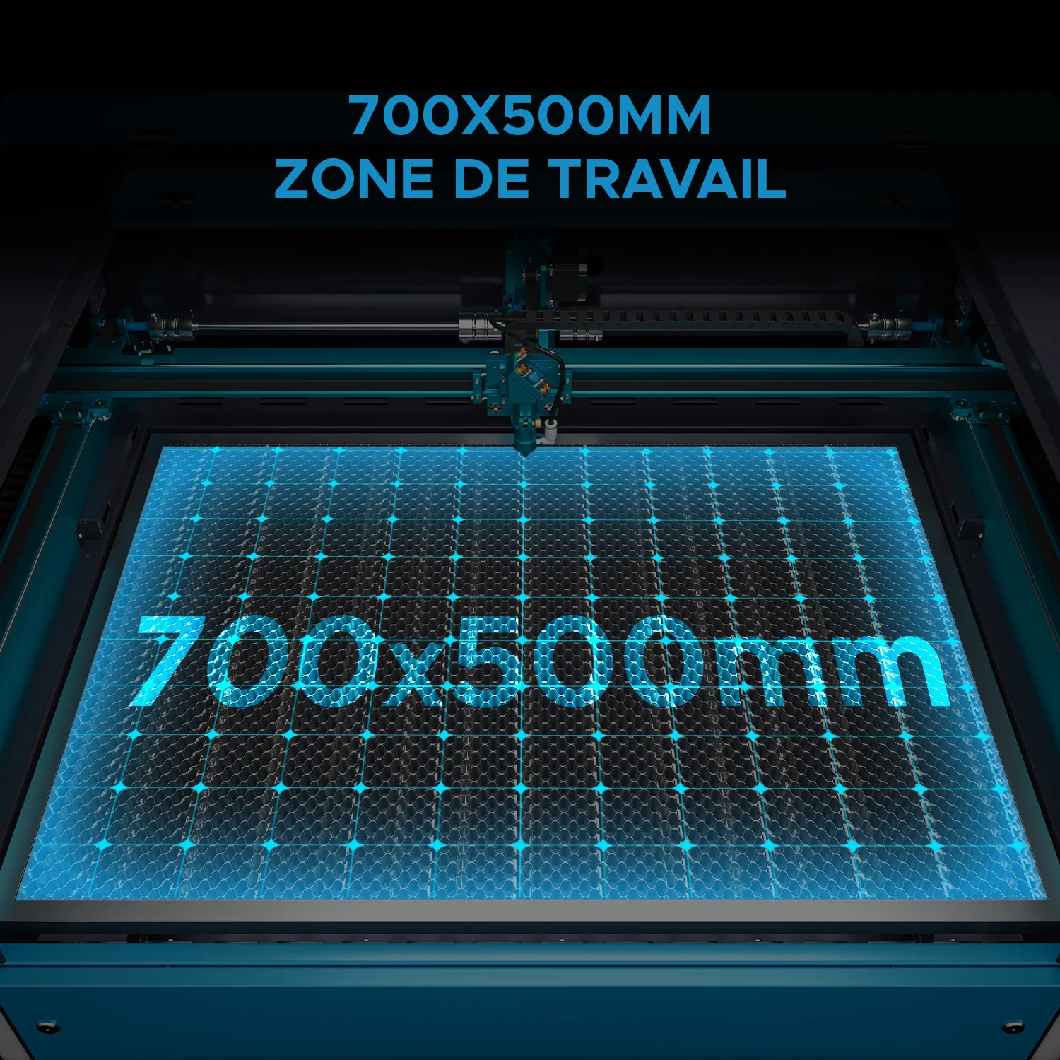 100W Graveur et découpeur laser CO2 avec 700X500mm Zone de Travail, Autofocus |  Pronto-35X - Image 11