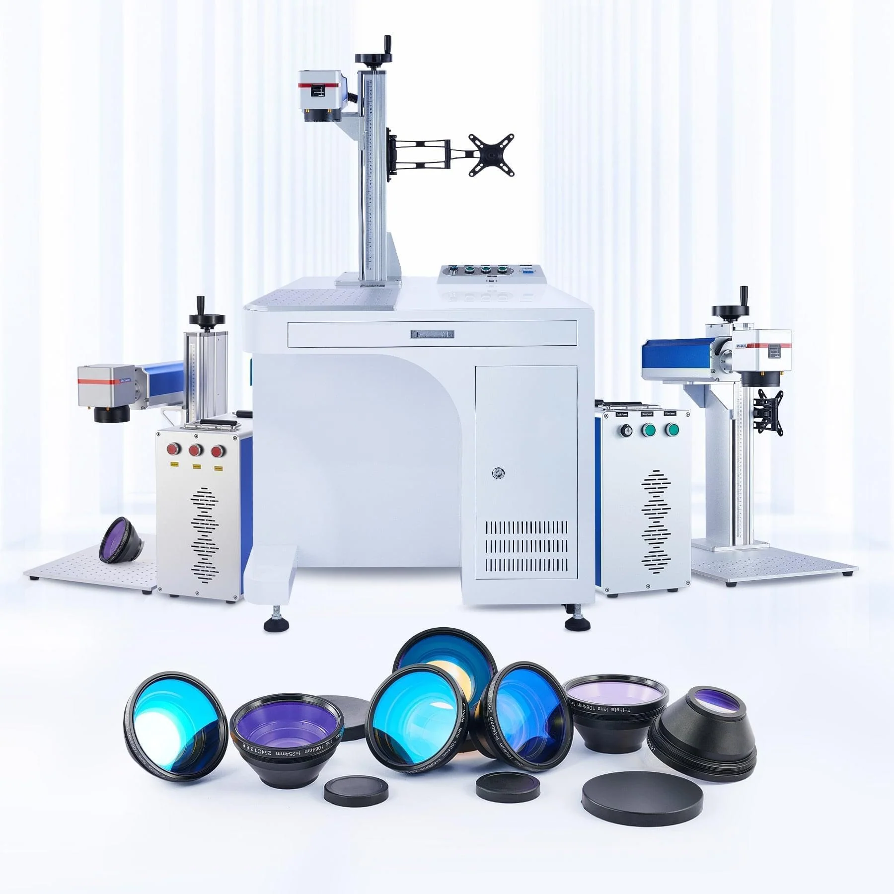 200x200mm Lentille Optique de Remplacement pour Marqueurs Laser à Fibre - Image 4