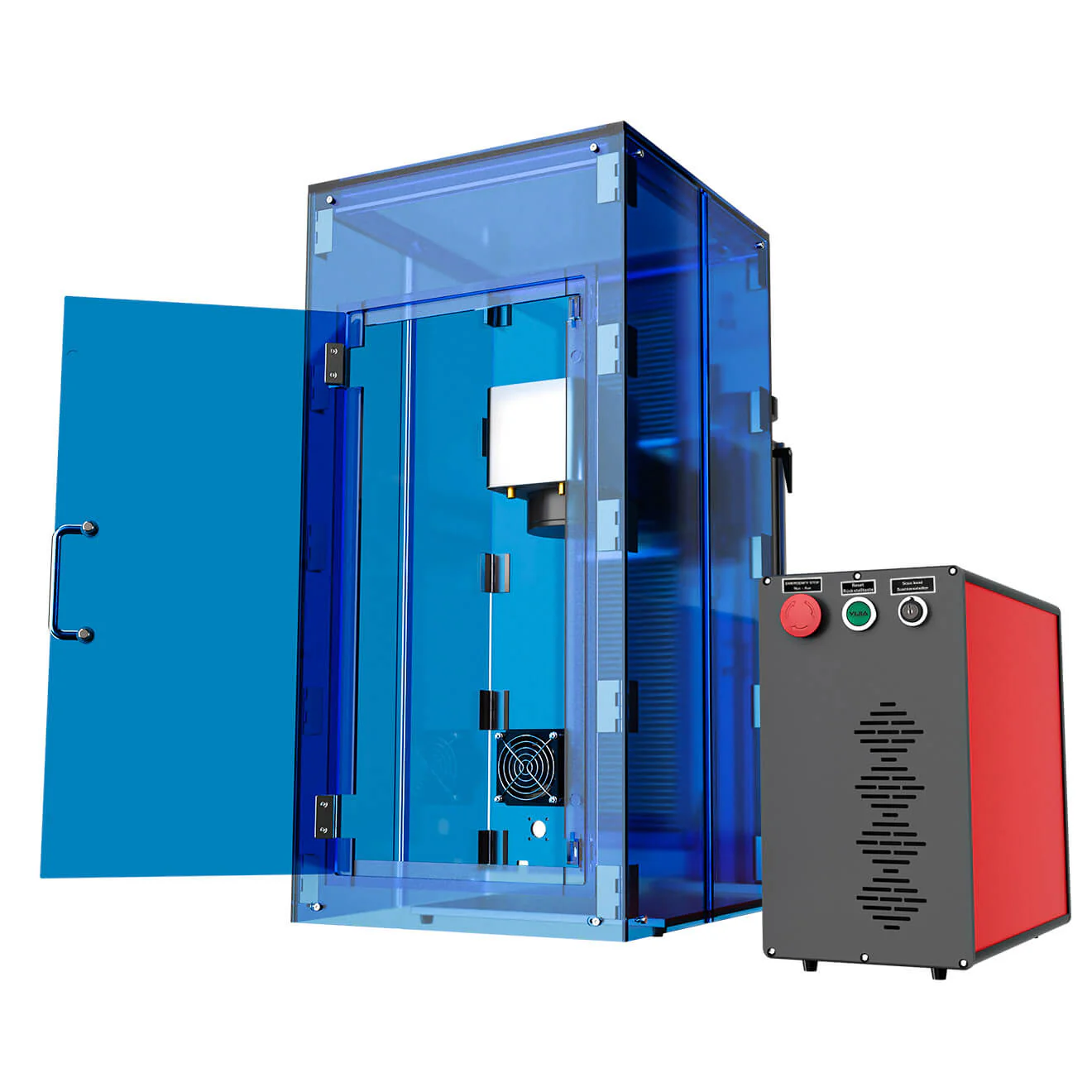 30W MOPA JPT Laser pour Gravure sur Métal en Couleur, 175x175mm | M-30 - Image 4