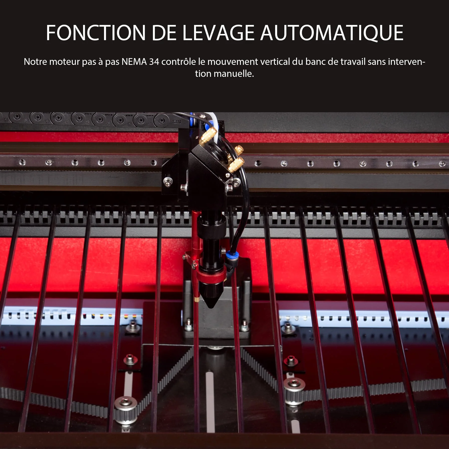 Kit de Capteurs Autofocus avec Moteur Z-AXIS pour Graveurs Laser - Image 3