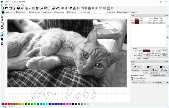 Logiciel LightBurn pour découpeuse laser K40+ | LightBurn - Image 6