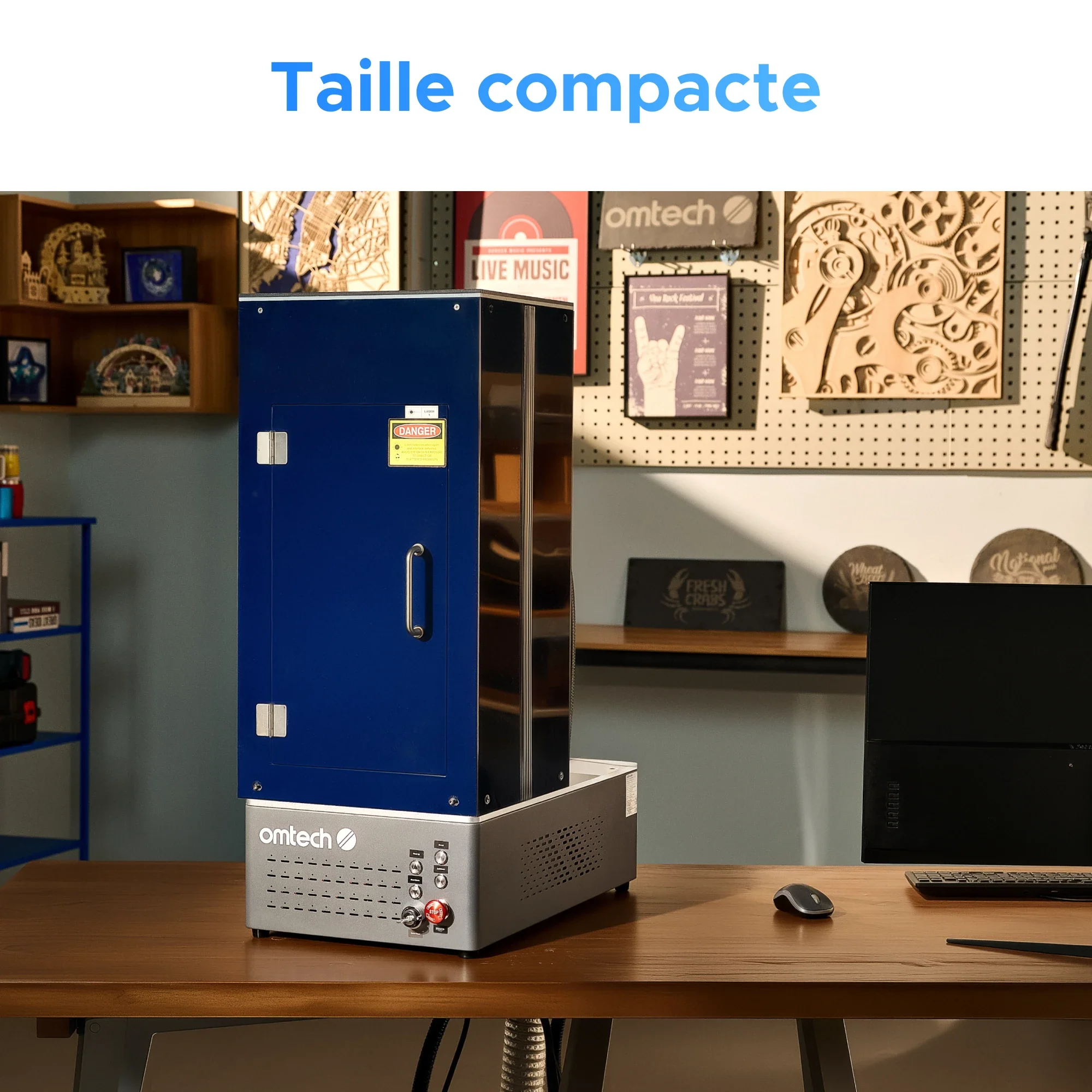 Machine de marquage laser à fibre MOPA JPT 20W avec autofocus | M20C - Image 7