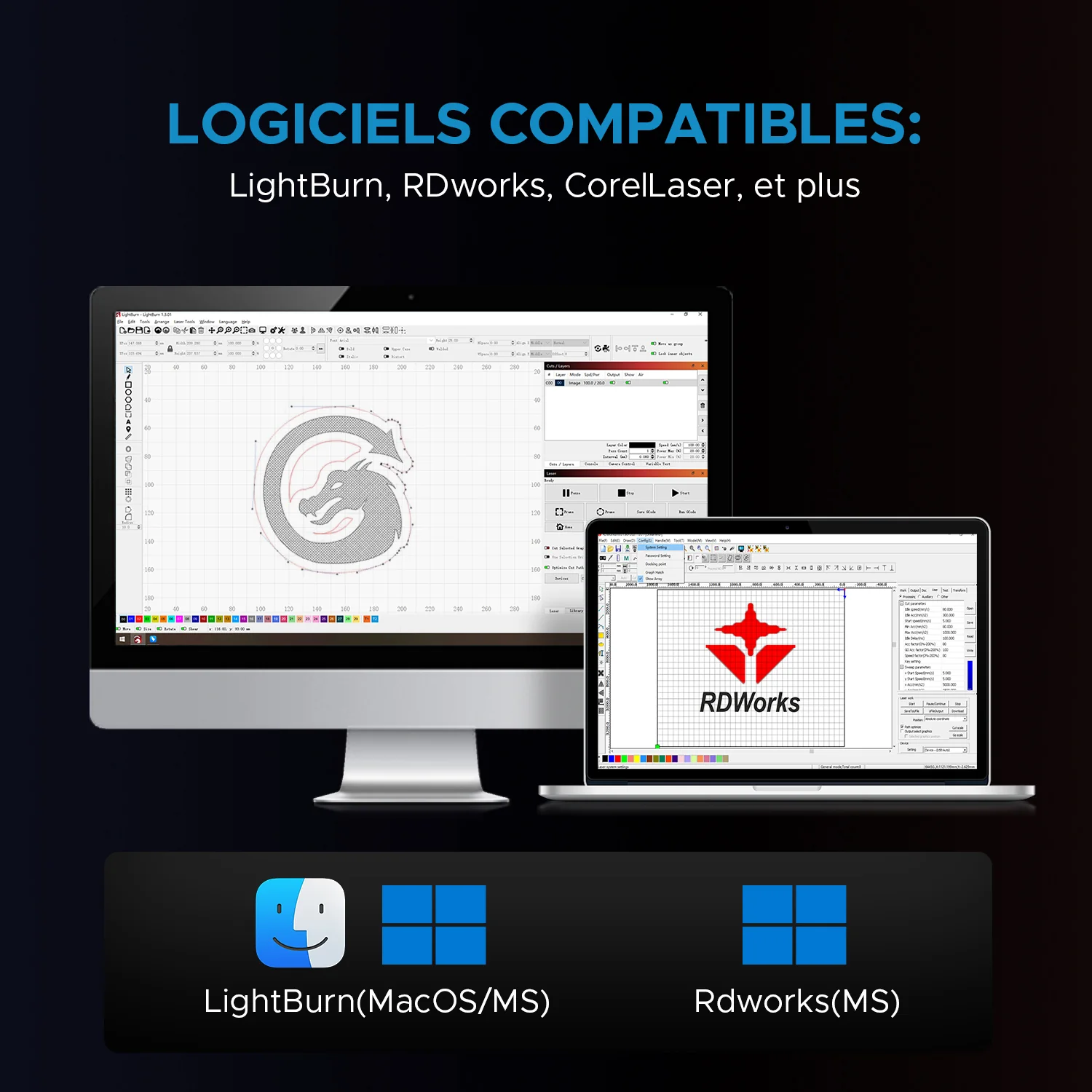 90W Graveur et découpeur laser CO2 avec 600x900mm Zone de Travail, Autofocus |  Pronto-40 - Image 16